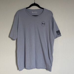 Under Armour Men's Gray XXL Freedom T-Shirt